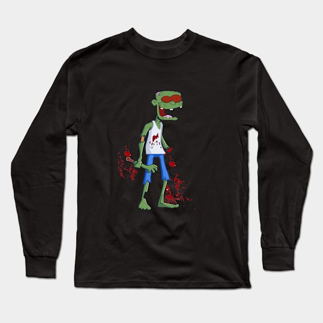 Monster - Halloween Long Sleeve T-Shirt by momo1978